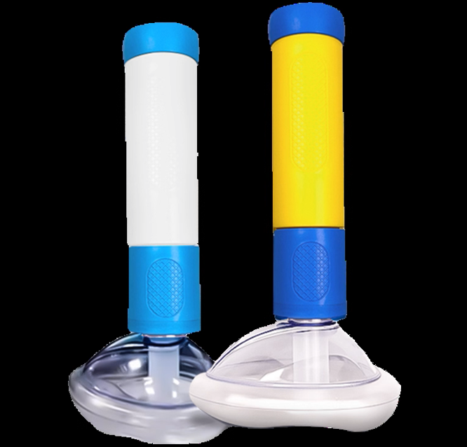 Compact and easy to operate, the stop choking device is suitable for home, public places, etc. It provides timely help for choking emergencies when first aid like Heimlich maneuver is not effective.