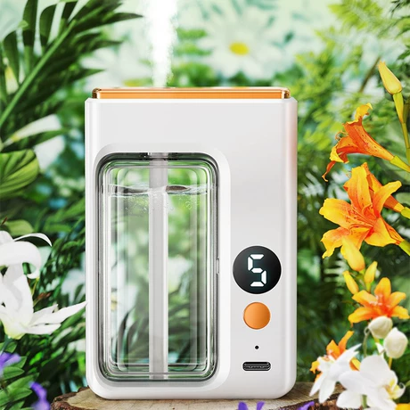 Designed with quiet operation and auto-shutoff safety, this aromatherapy machine turns essential oils into fine mist, perfect for unwinding after a long day or enhancing sleep quality.
