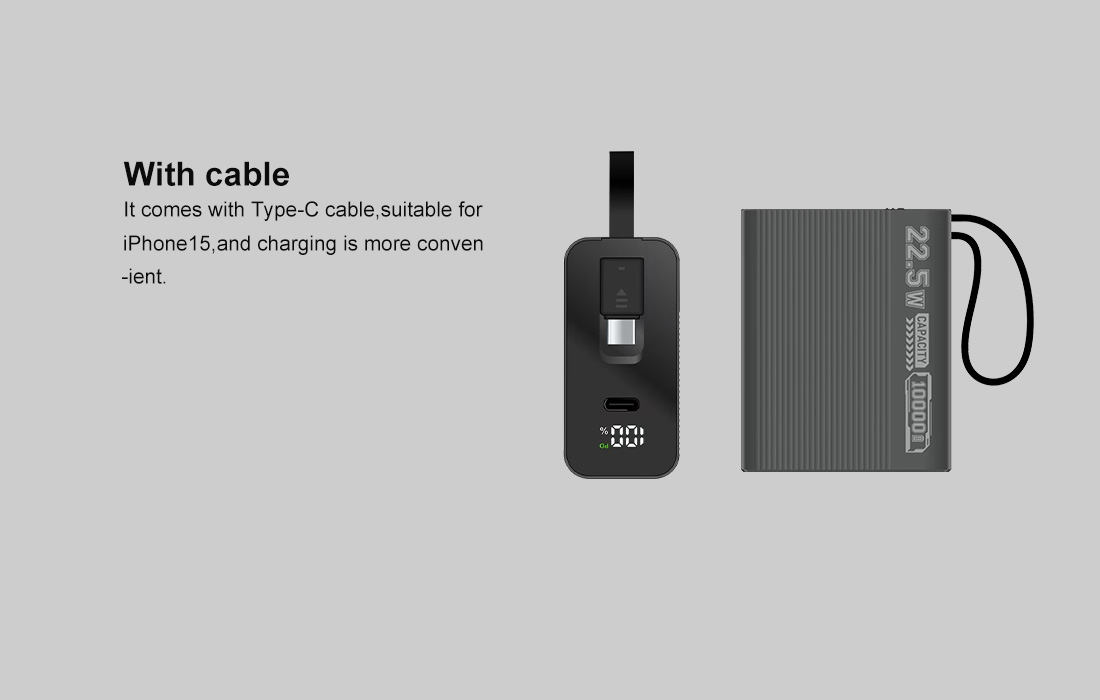 with Type-C cable
