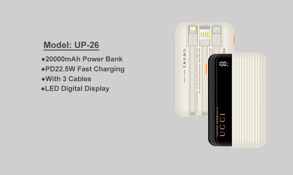 20000mAh power bank