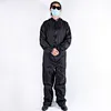 Hot-selling Black Coverall Men Hooded Dust-proof and Anti-static Workshop Special Work Clothes