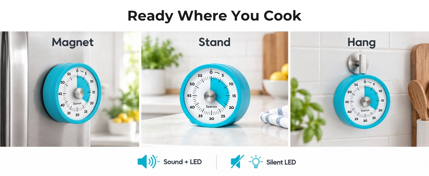 easy use of kitchen timer