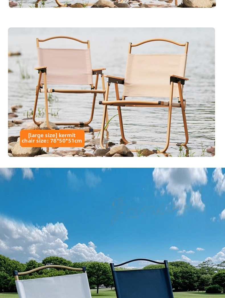Folding Chair,Modern Folding Chairs,Compact Beach Chair EaseNeat Hot Selling Oxford Cloth Portable Metal Folding Table and Chair Set for Outdoor Beach Fishing Camping Villa