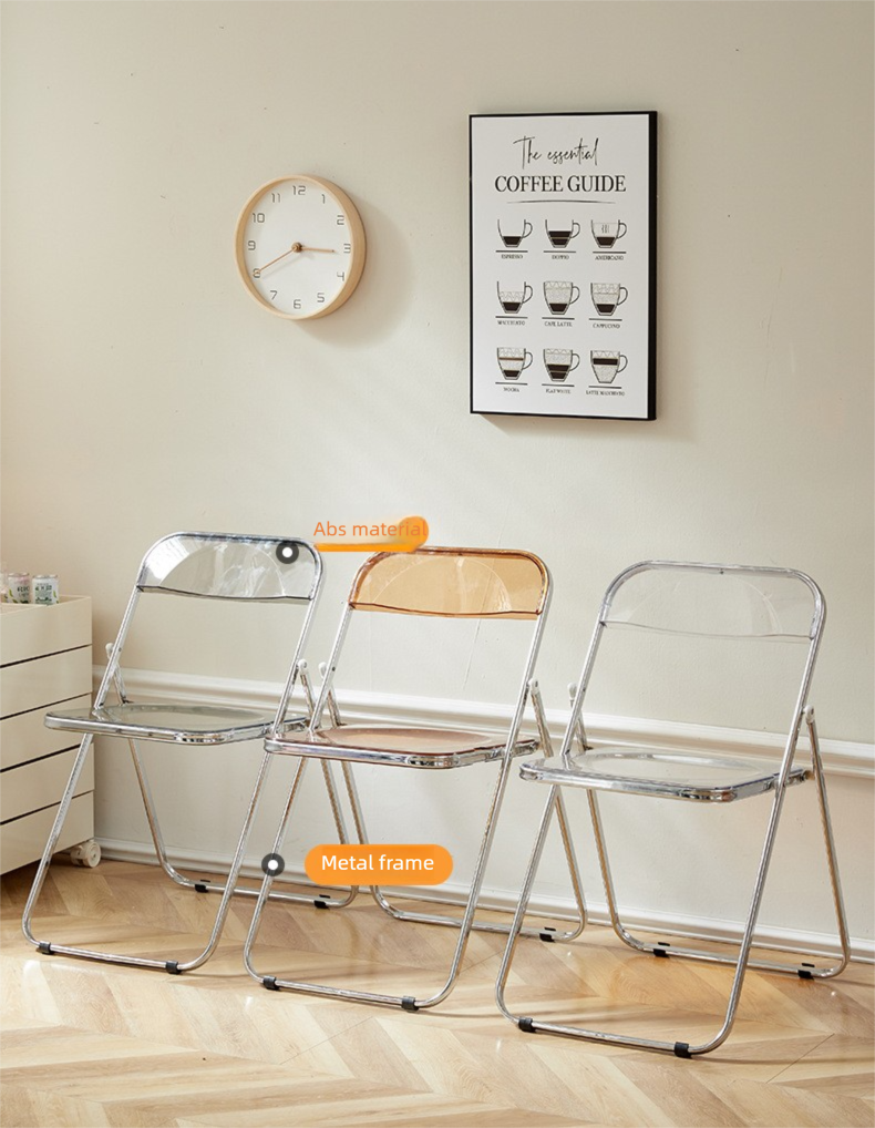 Dining Chairs,Modern Plastic Dining Chairs,White Plastic Dining Chairs EaseNeat Restaurant Furniture Dining Room Chairs Nordic Party Folding Metal Plastic Chair