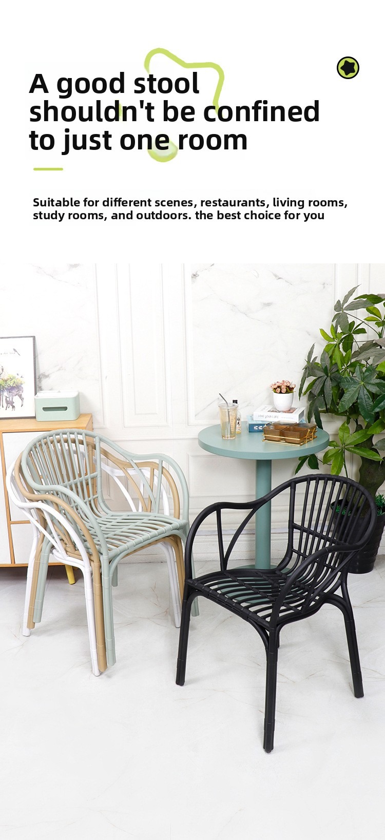 Plastic Dining Chair,Black Plastic Dining Chairs,Modern Plastic Dining Chairs Supplier Waterproof Comfort With Armrest Backrest For Restaurant Garden Plastic Dining Chair