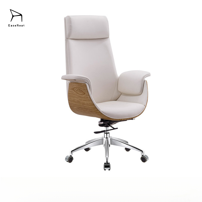 Leather Office Chair,Grey Leather Office Chair,Modern Leather Office Chair Supplier Chairs for Living Room Conference Chairs Furnitures Leather Office Chairs