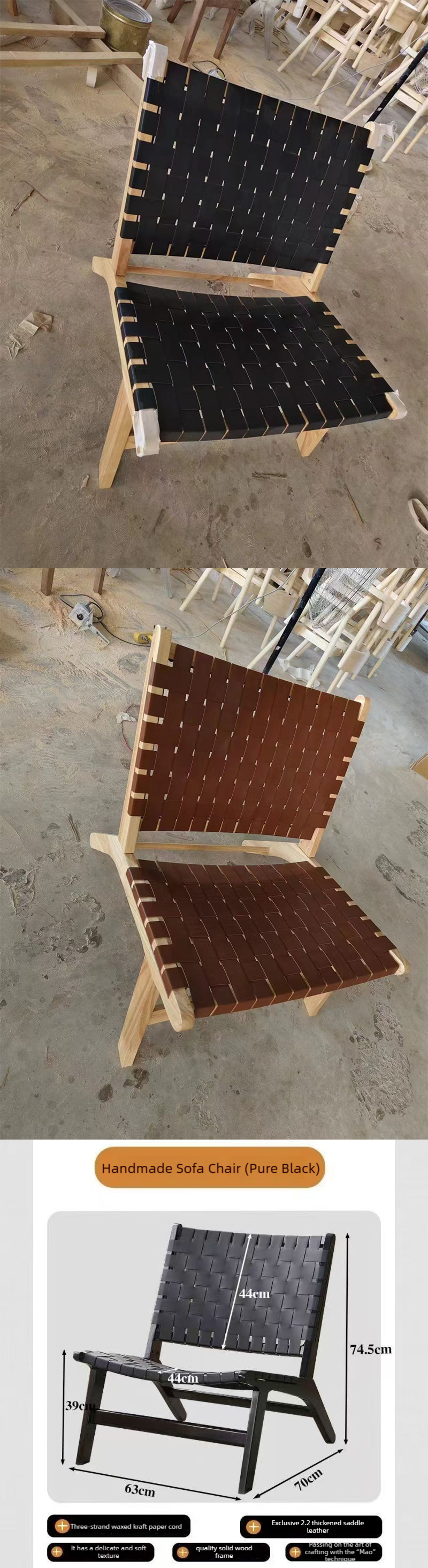 Solid Wood Dining Chair,Solid Wood Table and Chairs,All Wood Dining Chairs Supplier Nordic Teak Living Room Chair With Rattan and Rope Design for Office and Hotel