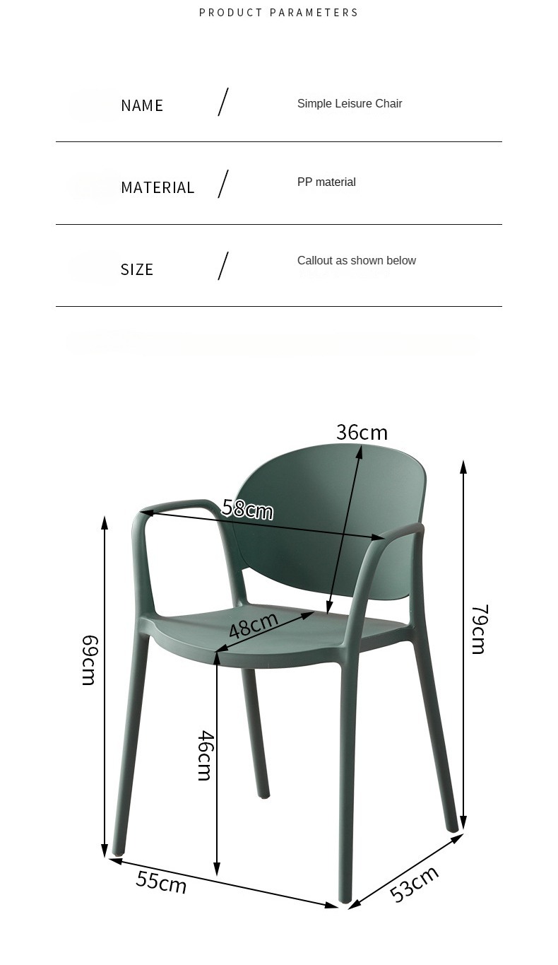 Outdoor Chair , Plastic Outdoor Chair , Simple Plastic Outdoor Chair,With its clean look and multiple color choices it fits effortlessly into any setting
