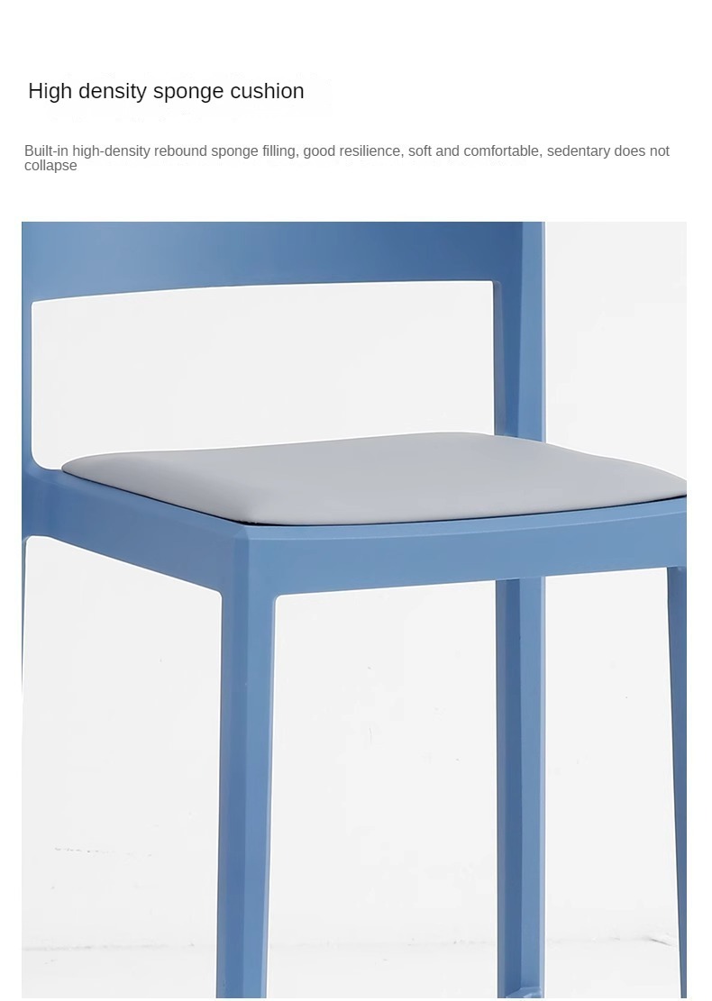 Wholesale Cheap bar Stool Stacked with Colorful Light Restaurant Hotel Cafe Outdoor Garden Suitable for Modern Northern Europe,White Counter Stools , Cheap White Counter Stools , Cheap White Counter Stools With Backs