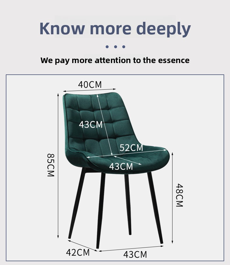 Metal Dining Room Chair,Metal Chair Legs,Metal Office Chair,Wholesale 2025 Nordic Light Luxury Chair Simple Design Comfortable Material Family Hotel Dining Room