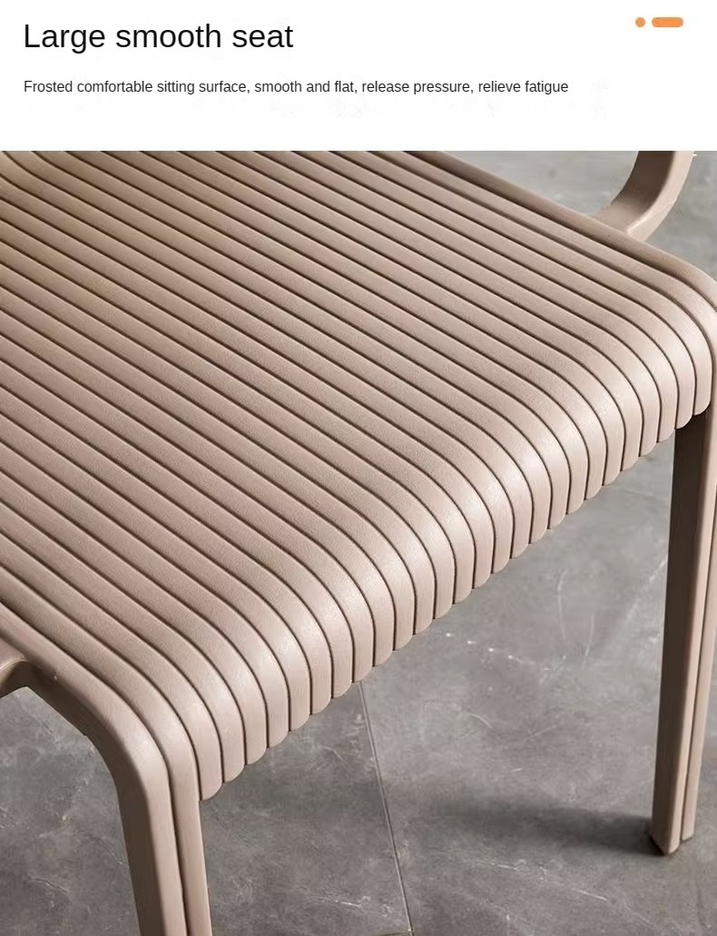 Cane Dining Chair , Plastic Cane Dining Chair , Thickened Plastic Cane Dining Chair,Stylish Plastic Cane Dining Chair Available in White Black Grey Green and Yellow