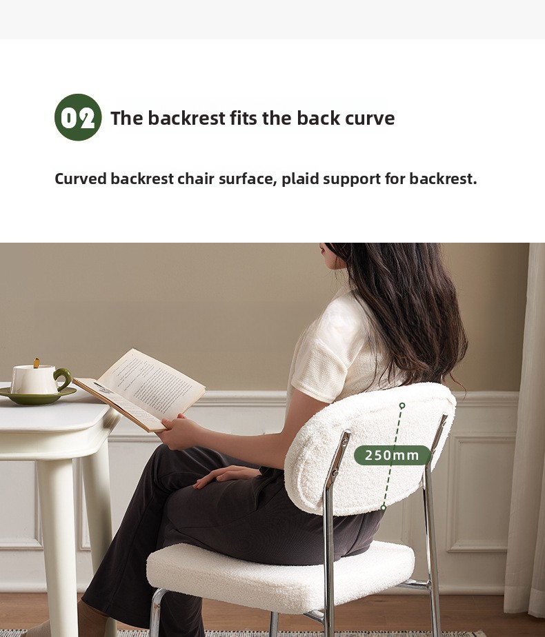 White Dining Room Chairs,Velvet Chairs Dining,4 Chairs Dining Room Sets,EaseNeat Modern White Fabric Dining Chair with High Back Metal Legs Stylish Stackable Home Furniture for Kitchen or Mall Use