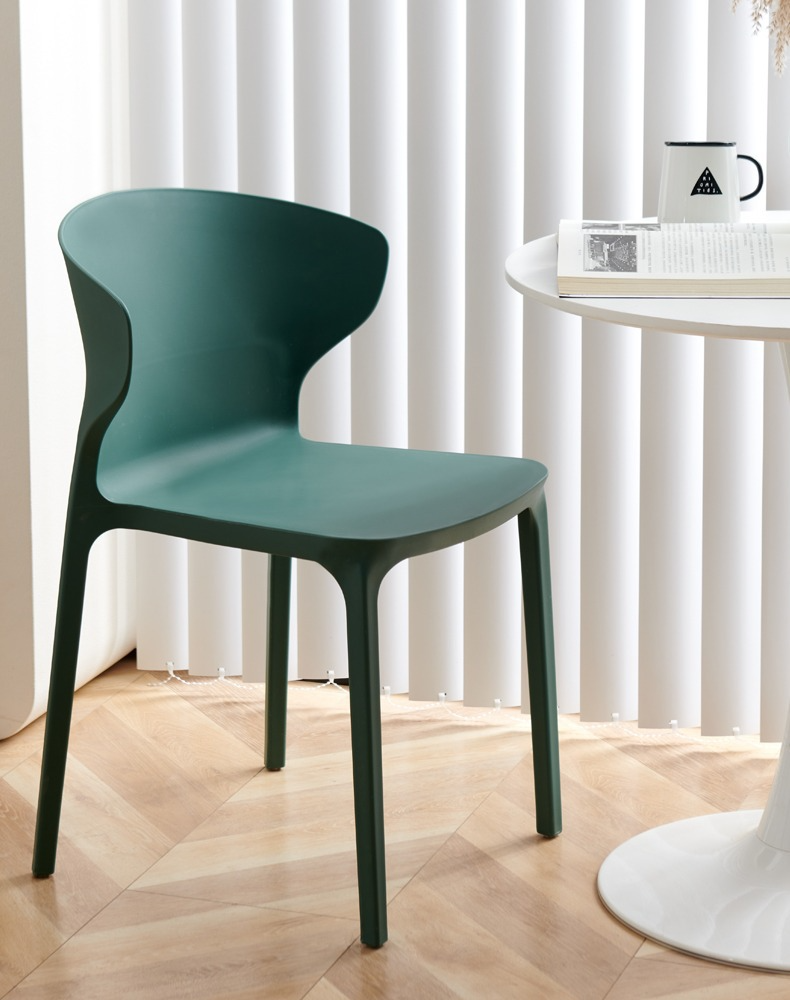 Factory High-quality Simple Plastic Dining Chairs Colored Stackable and Furniture for Living Rooms and Kitchens Modern Outdoor,Outdoor Dining Chairs , Plastic Outdoor Dining Chairs , Simple Plastic Outdoor Dining Chairs