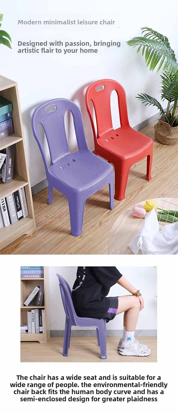 Plastic Chair,Blue Plastic Chairs,Hard Plastic Chairs Each size comes in three color options: blue, grayish purple, and red