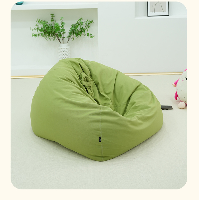 Lazy Sofa , Foldable Lazy Sofa , Foldable Lazy Sofa Bean Bag,Modern Bean Bag Sofa Foldable Fabric Green Mocha White Yellow For Bedroom Use