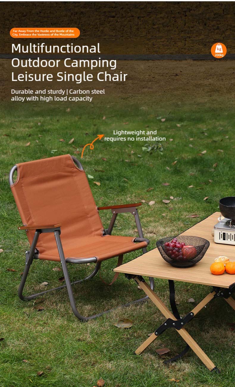 Outdoor Folding Chair,Modern Folding Chairs,Compact Beach Chair Supplier 600D Oxford Fabric Outdoor Chair Carbon Steel Frame Foldable for Beach Camping