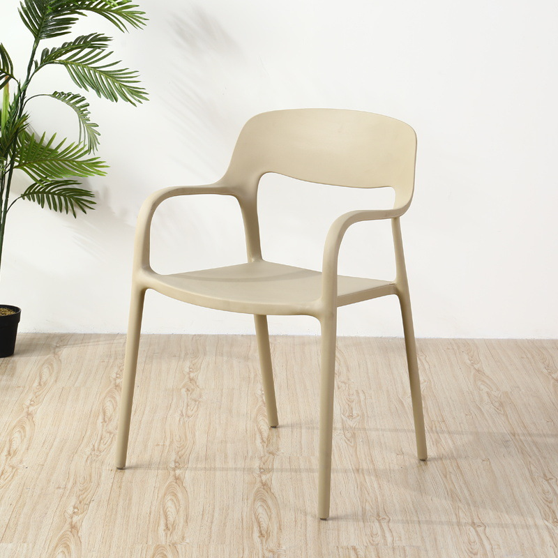 Customized Outdoor Dining Chair Set Of 4 Polypropylene For Patio And Balcony