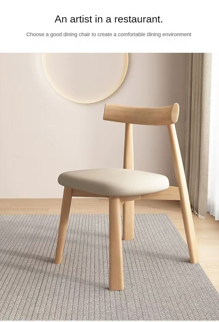 Wooden Chair , Study Wooden Chair , Study Wooden Chair for Study Room,Supplier Minimalist Wood Dining Chair Solid Wood Frame Modern Kitchen Chair with Wooden Backrest for Living Room Hotel