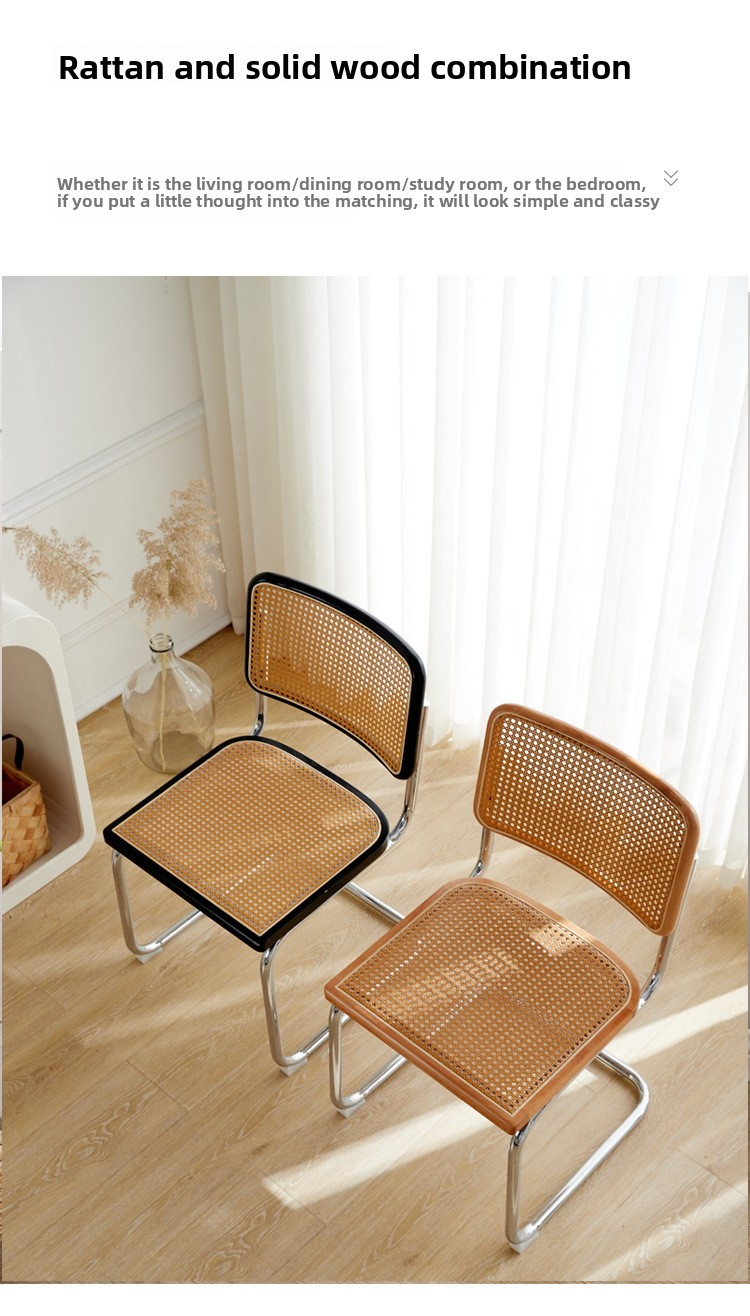 Dining Chair,Leather Dining Chairs With Arms,Leather Cushion Dining Chair Supplier French Mid Century High Back Dining Chair Arch Metal Legs Rattan For Coffee Shop Office