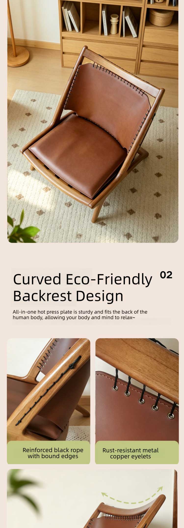 Solid Wood Dining Chair,Solid Wood Table and Chairs,All Wood Dining Chairs Wholesale Retro Wabi Sabi Living Room Chair Solid Wood Leather for Apartment Villa