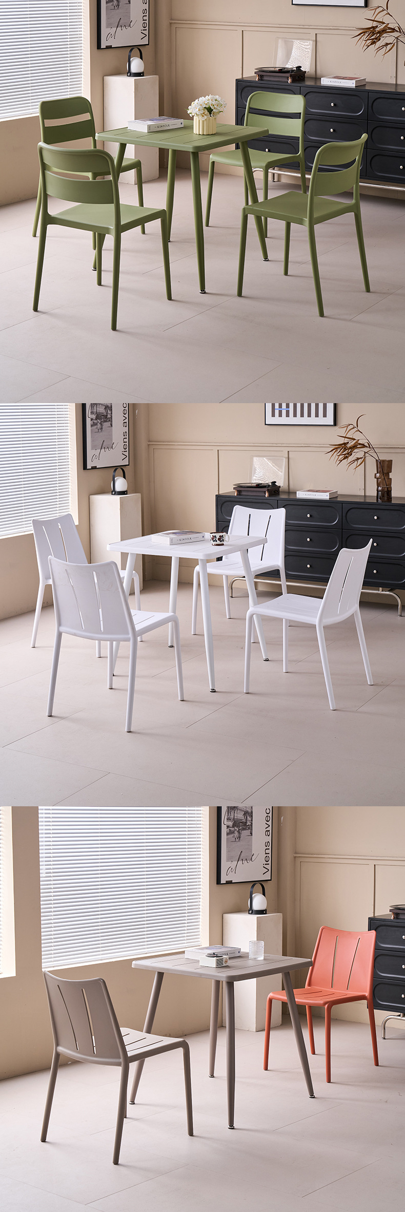 Plastic Dining Table,Plastic Table,Plastic Outdoor Dining Table Supplier Colorful Square Plastic Dining Table With Metal Frame for Outdoor Garden Patio