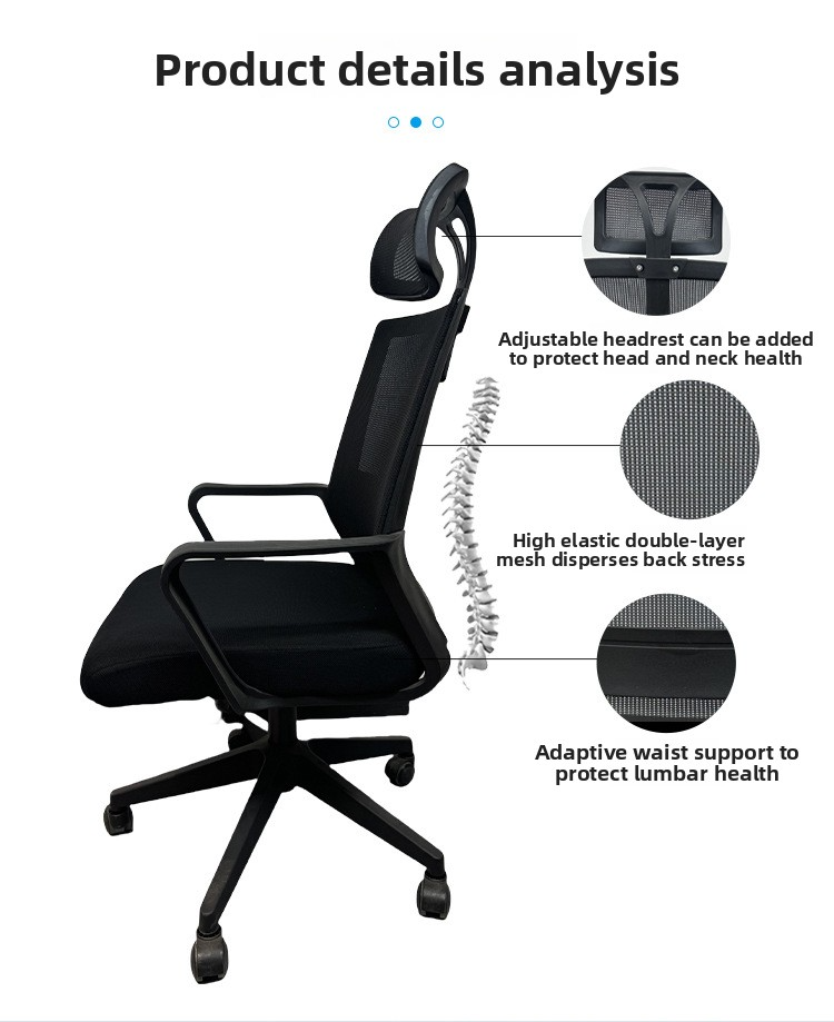 Office Chairs,Quality Office Chairs,Ergonomic Office Chair Manufacturer Office Computer Ergonomics Mesh Fabric Simple Adjustable Office Chairs Modern with Armrest with Wheels