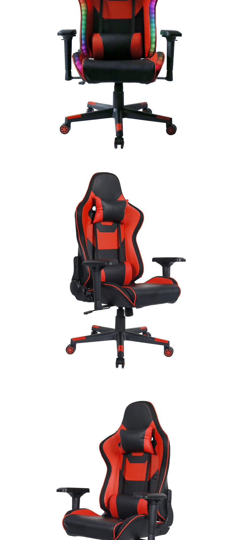 Gaming Chair,Luxury Gaming Chair,Computer Chair with Footrest Supplier with Head Pillow Waist Support Massage Adjustable Armchair Rotation Gaming Chair