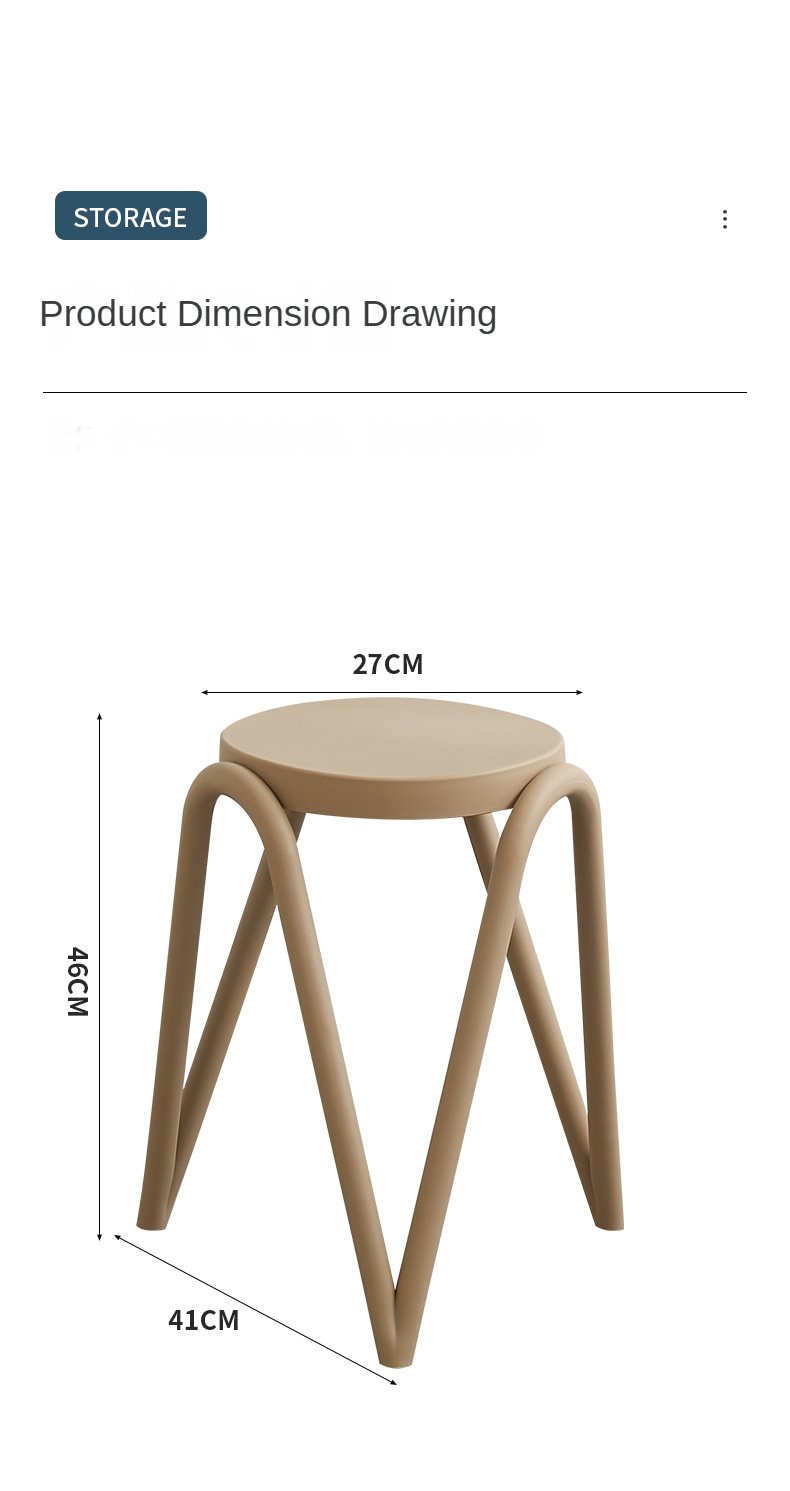 Plastic Stool , PP Plastic Stool , Small PP Plastic Stool