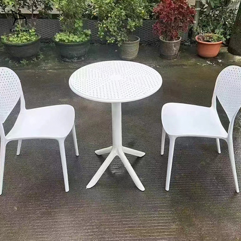 Plastic Table,Plastic Tables for Sale,Round Plastic Tables Wholesale Modern New Design Round Plastic Table Coffee Table Restaurant bar Garden Outdoor Activities Coffee Shop Durable Cheap