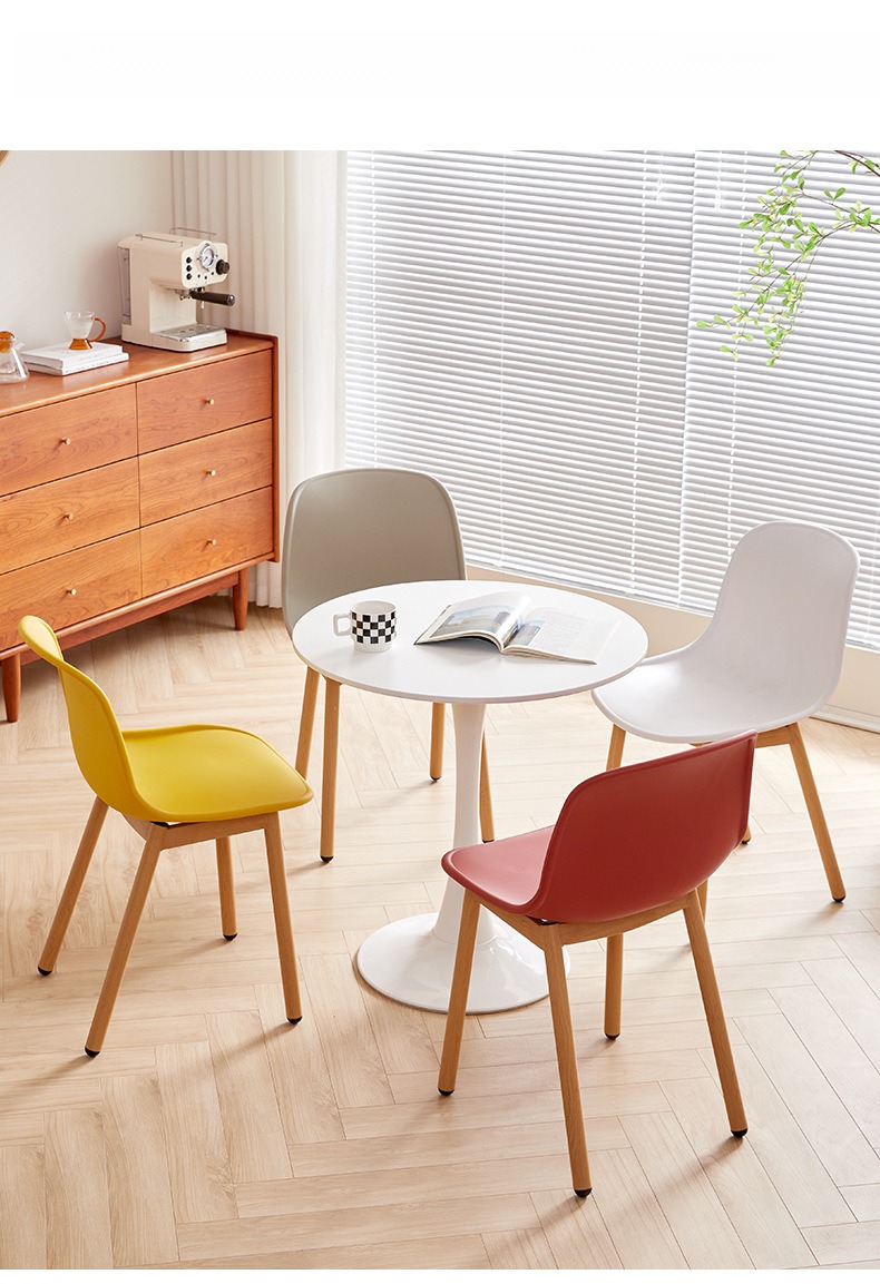 Dining Chairs,All Modern Dining Chairs,White Outdoor Dining Chairs EaseNeat Sedie Da Pranzo Restaurant Furniture Stacking Chairs Luxury Cafe Dining Chairs