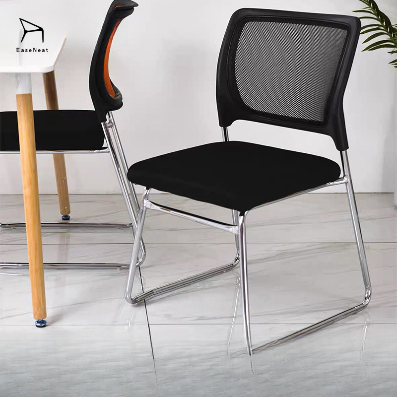 Office Chairs,Quality Office Chairs,Plastic Office Chairs EaseNeat Modern Ergonomic Office Chair Stackable Guest Training Chair for Conference Room Staff Low Cost Plastic Material