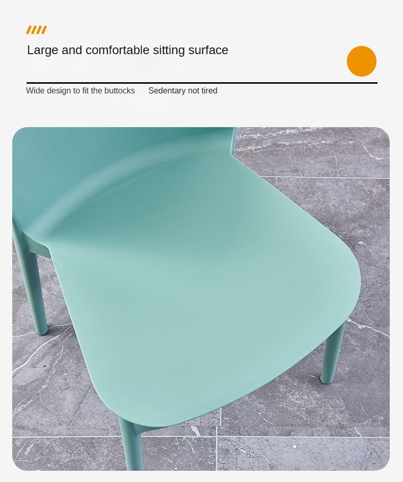 Modern Nordic-Style Colorful Plastic Stackable Dining Chairs for Restaurant and Home Wholesale for Mall Use,high quality Plastic Chairs , Minimalist high quality Plastic Chairs , Nordic Minimalist high quality Plastic Chairs