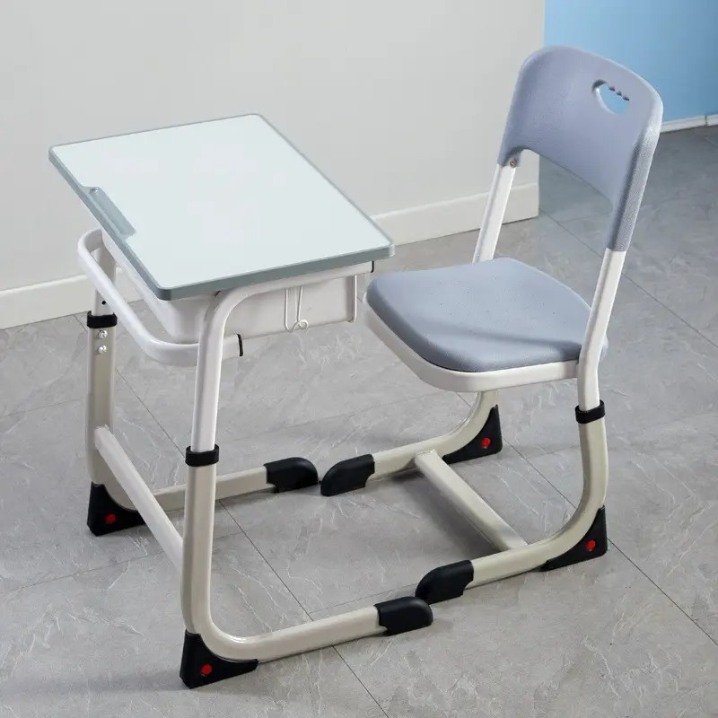 School Desks and Chairs,Classroom Chairs for Adults,School Tables Chairs Set EaseNeat Durable Elementary Metal School Classroom Furniture Set Modern Desks Chairs for Home Office Bedroom or Apartment Use