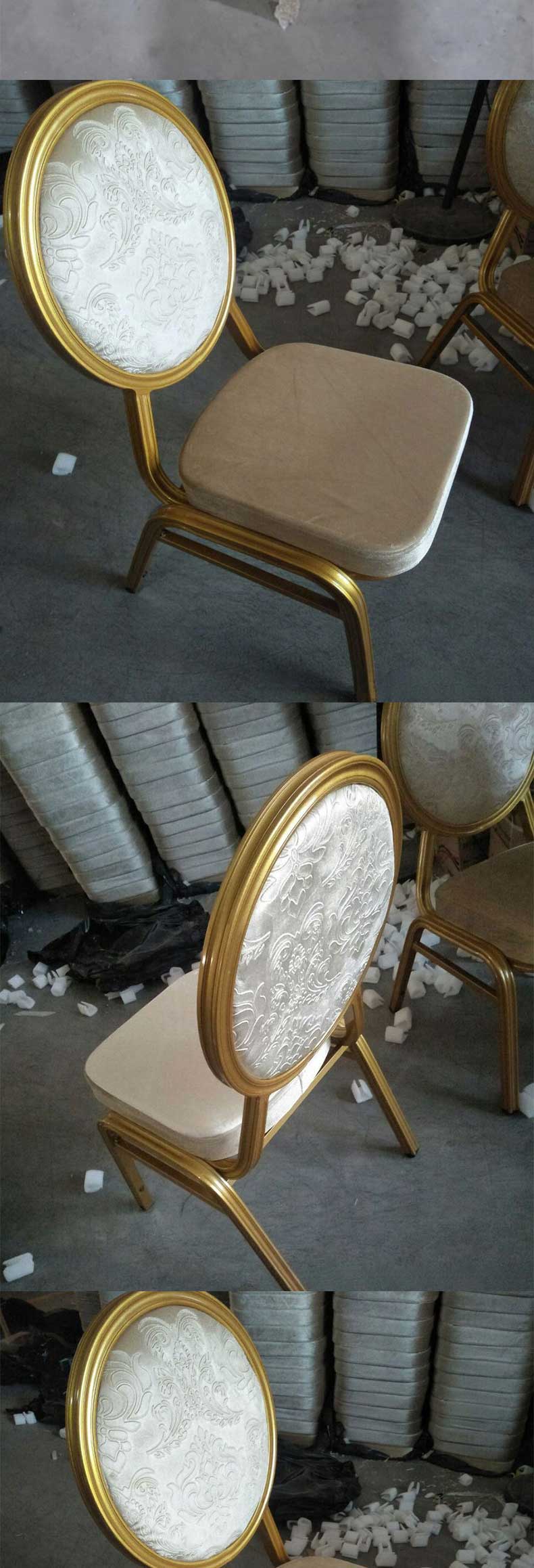 Hotel Chairs,Hotel Dining Chairs,Hotel Banquet Chairs Supplier Moroccan Round Back Hotel Chair With Iron Art Pattern and Velvet Upholstery for Wedding Hall