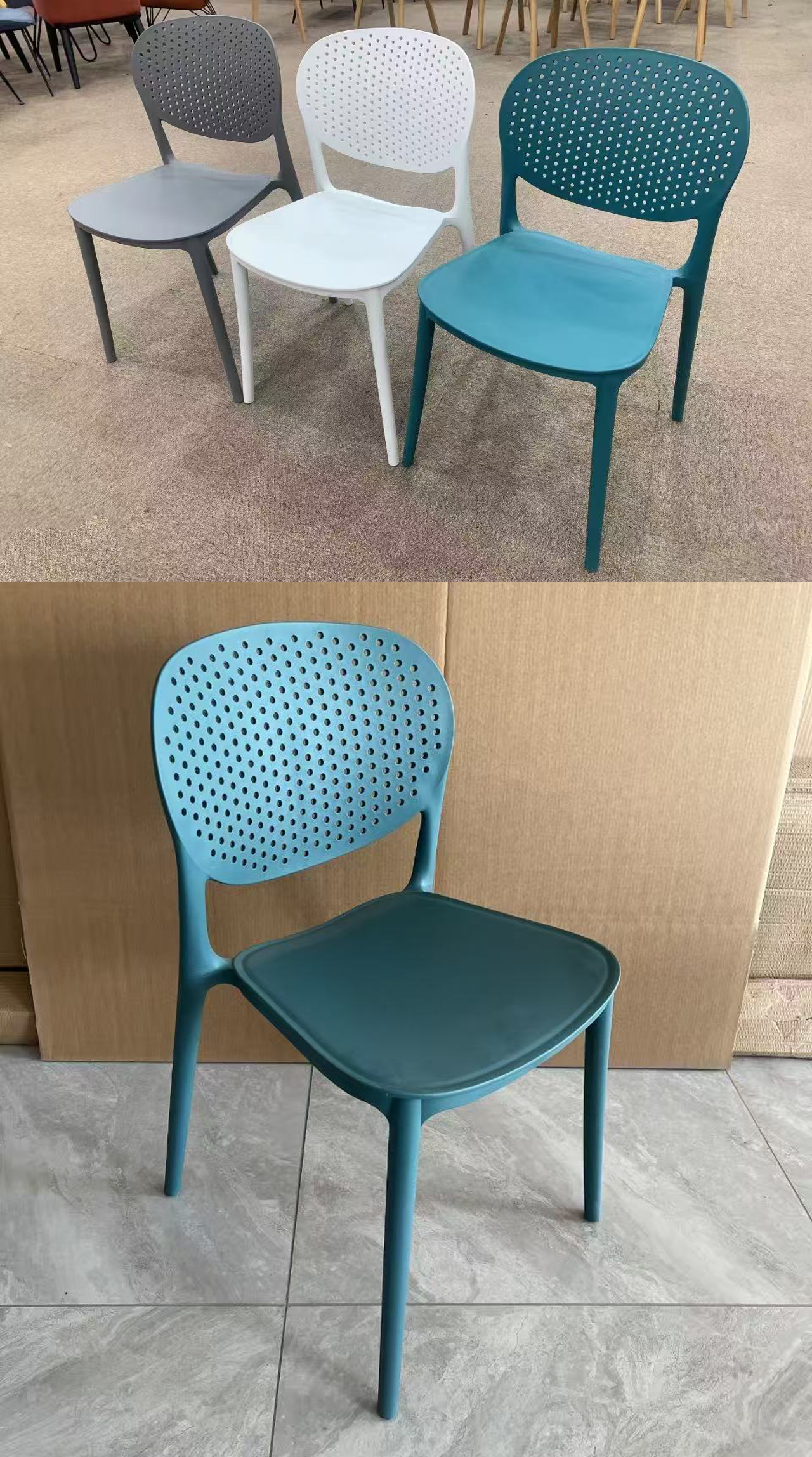 Plastic Dining Chair,Modern Plastic Dining Chairs,Plastic Dining Chairs Set of 4 Supplier Nordic Simple Plastic Dining Chair With Solid Seat for Living Room Balcony Cafe