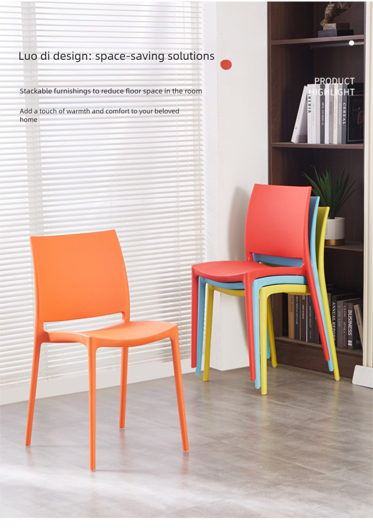 Plastic Dining Chairs,White Plastic Dining Chairs,Plastic Outdoor Dining Chairs Wholesale Nordic Style Thickened Lightweight Plastic Dining Chairs for Home Office and Leisure