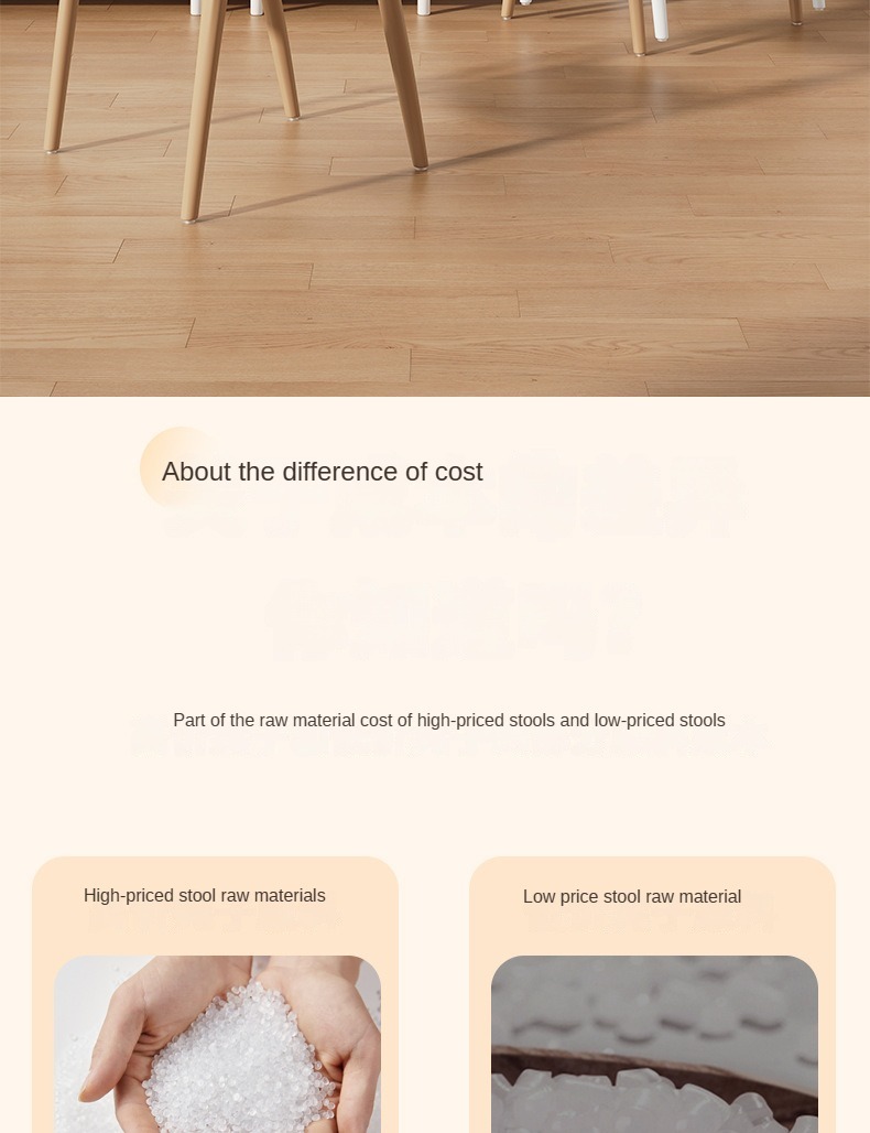 EaseNeat Nordic Modern Style Plastic Dining Chair Simple Stacking Family School Study Apartment Home Furniture Wholesale,black dining room chairs , Simple black dining room chairs , Plastic Simple black dining room chairs