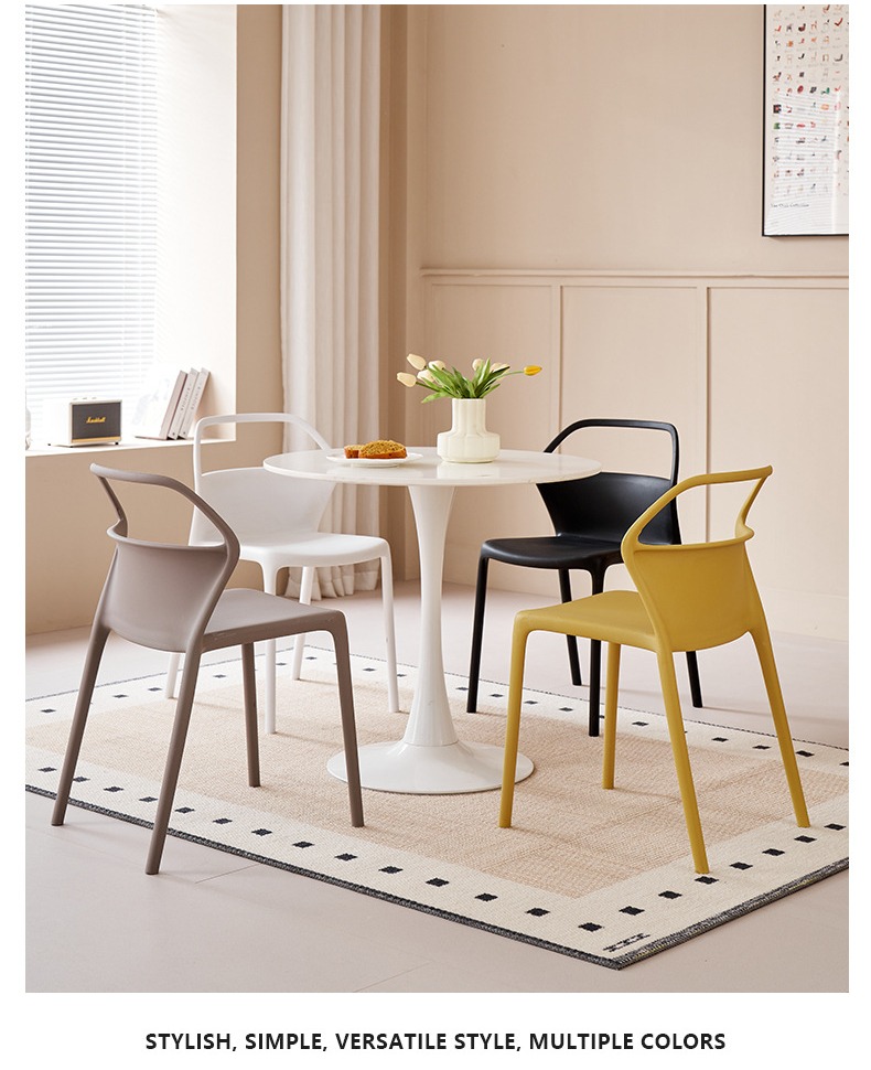 Nail Salon Chair , Plastic Nail Salon Chair , Modern Plastic Nail Salon Chair,Modern Design Lightweight Extendable Farmhouse Plastic Dining Chairs Wholesale for Home Outdoor Leisure Gym Office Use