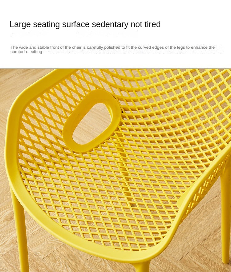 Hollow Chair , Plastic Hollow Chair , Thick Plastic Hollow Chair,Wholesale Thick Plastic Hollow Chair With 32cm Backrest For Bar Hotel Commercial Space
