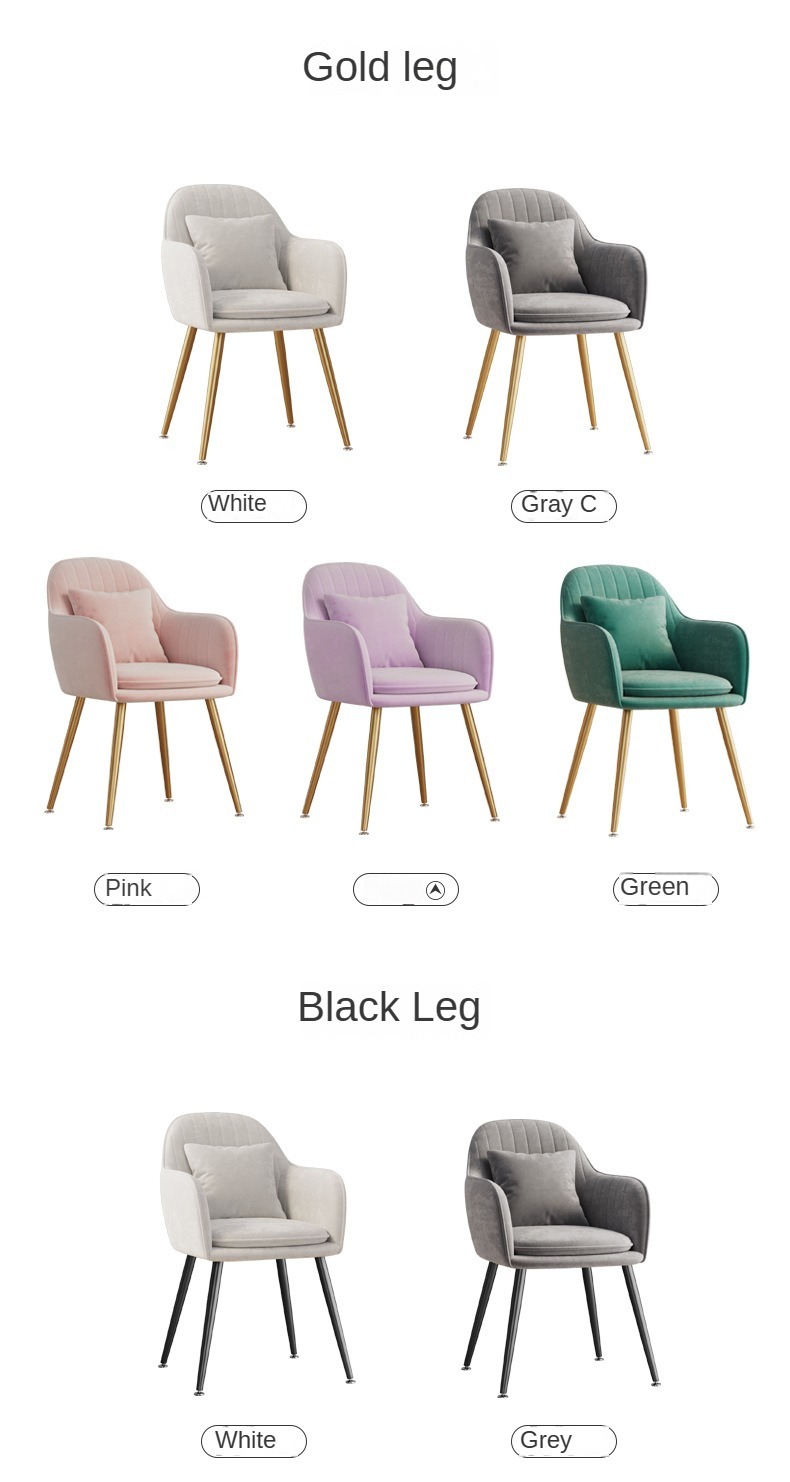 Makeup Chair , Modern Makeup Chair , Simple Modern Makeup Chair,Nordic Style Makeup Chair Comfortable Sponge Seat For Bedroom Dressing Area