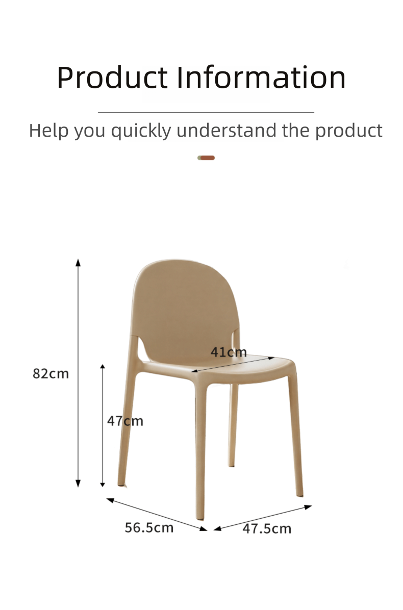 Plastic Dining Chair,Modern Plastic Dining Chairs,Plastic Dining Chairs Set of 4 EaseNeat Ergonomic Designer Dining Chair Plastic Material Comfortable Stackable for Living Room