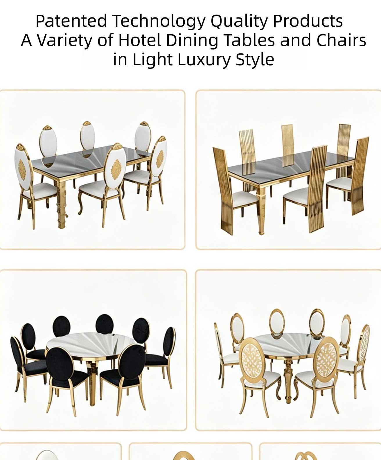 Hotel Chairs,Hotel Dining Chairs,Hotel Banquet Chairs Wholesale Heavy Duty Gold Hotel Chairs Round Hollow Back for Wedding Hall Restaurant