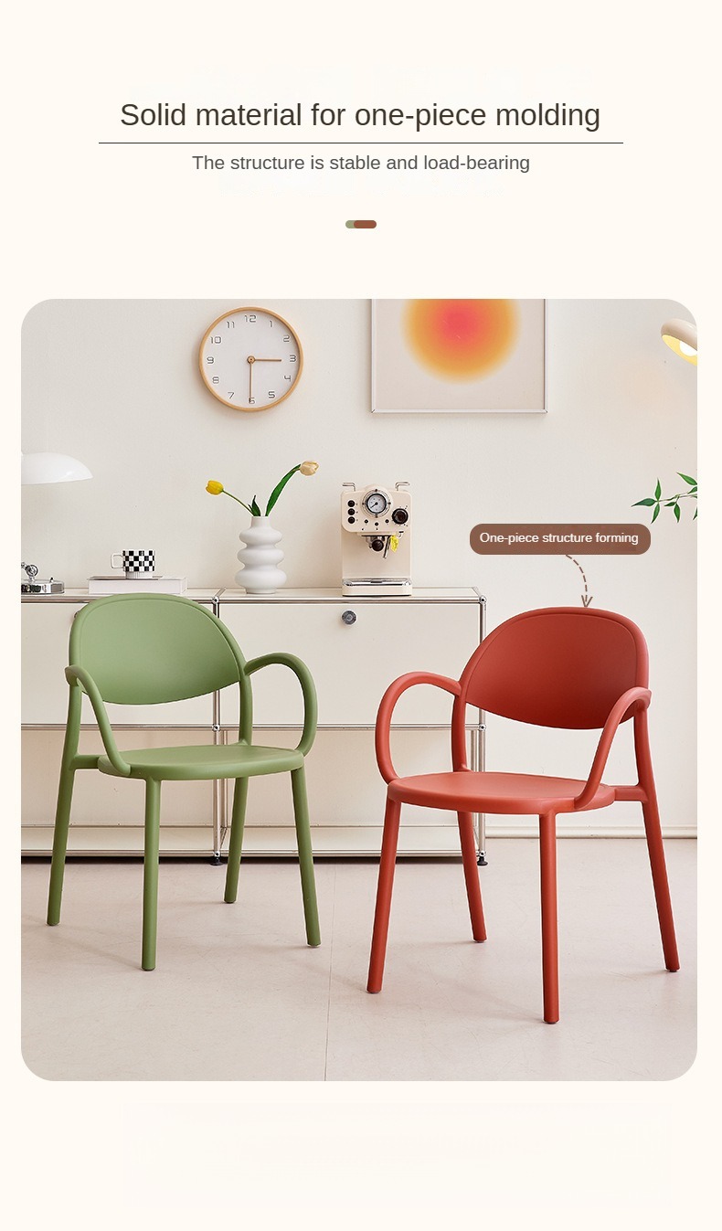 Chair with Plastic Cover,Patio Chair Plastic,Modern Chair Plastic,2025 Colorful Plastic Dining Chairs Modern Design Restaurant Kitchen Coffee Shop Garden Event Stackable and Simple Chairs