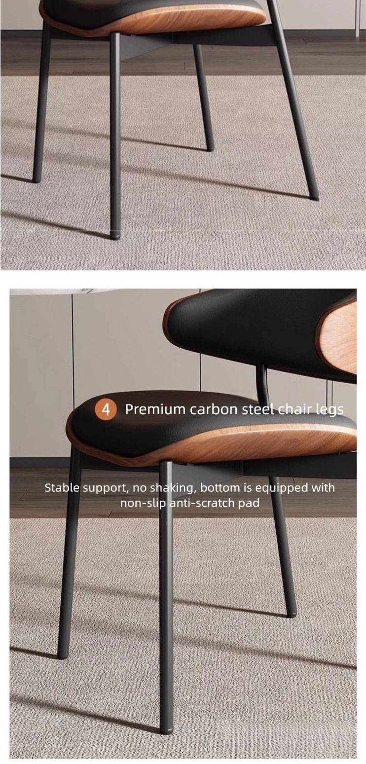 Leather Dining Chairs,Grey Faux Leather Dining Chairs,Pu Leather Dining Chairs Wholesale Living Room Chairs Dining Chairs Set of 6 Metal Leather Chairs