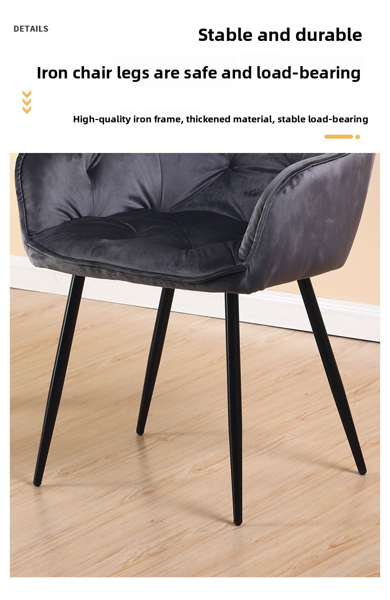 Velvet Dining Chairs,Velvet Upholstered Dining Chairs,Velvet Dining Room Chairs Supplier Velvet Dining Chairs Kitchen Interior Decoration Soft Fabric Nordic Luxury High Back Modern Dining Room Furniture