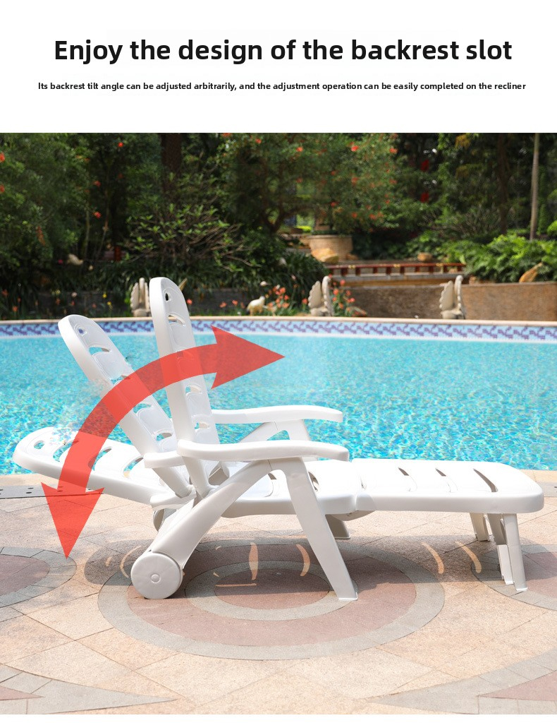 Beach Chairs,High Back Beach Chair,Travel Beach Chair Supplier Beach Chairs Plastic Folding Pool Garden Lounge Chair Outdoor Furniture Lounge Chair with Armrest