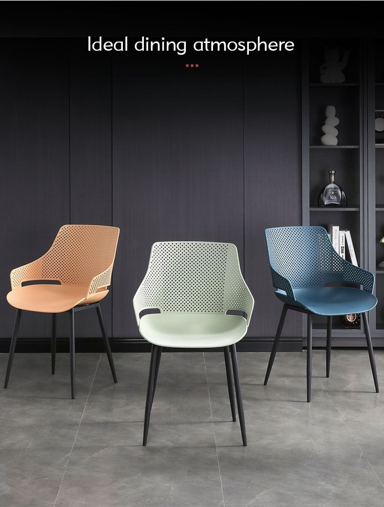 Restaurant Chair , Thickened Restaurant Chair , Iron Thickened Restaurant Chair.,Wholesale High Quality Plastic Dining Chair Thickening Factory Direct Sales Canteen Office Chair Simple Home