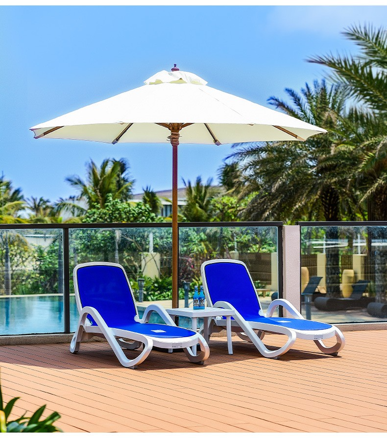 Beach Chairs,Luxury Beach Chairs,Sunday Beach Chair EaseNeat Portable Outdoor Furniture High Quality Plastic Beach Chairs and Sun Loungers for Hotels Terraces Pools Parks