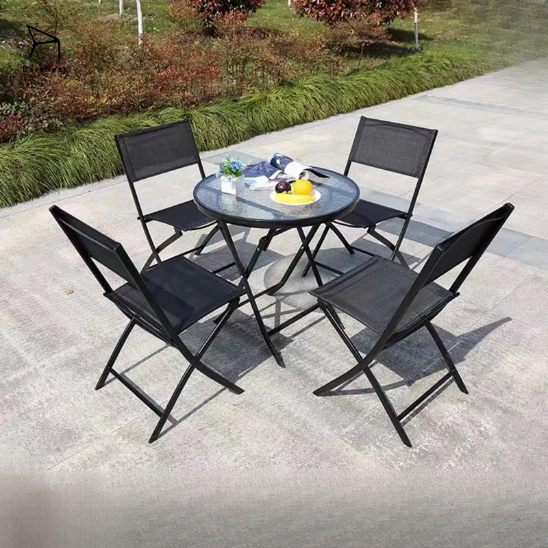 Outdoor Chair,Outdoor Restaurant Chairs,Curved Outdoor Seating Wholesale Modern Aluminum Folding Garden Chair Polyester Mesh Seat for Office Hospital Outdoor