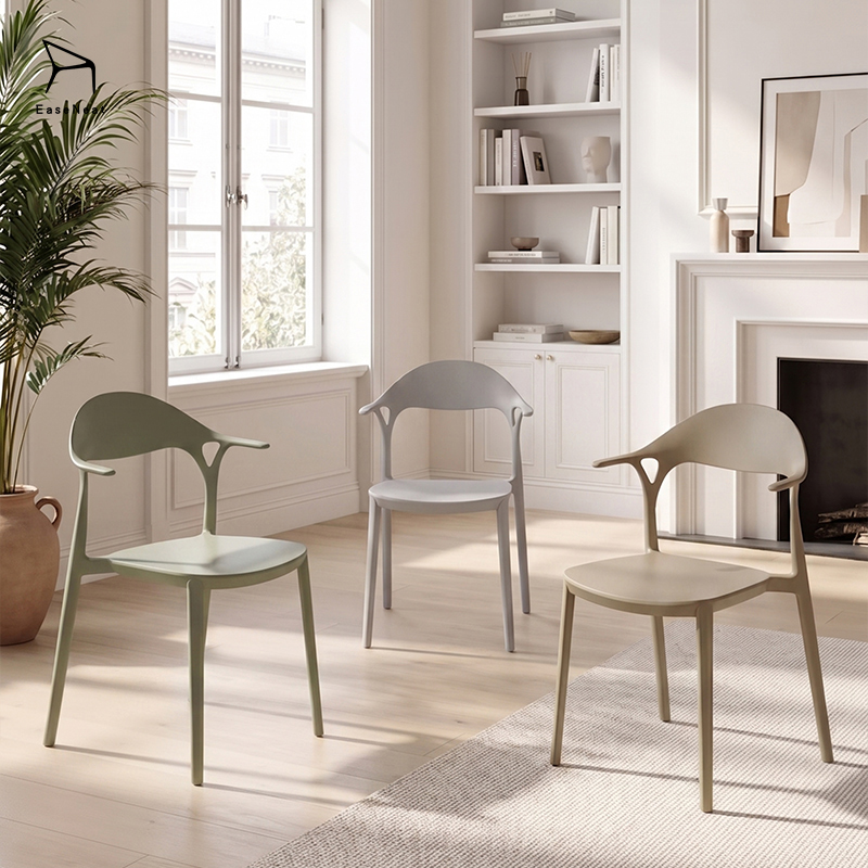 Plastic Dining Chair,Modern Plastic Dining Chairs,Plastic Dining Chairs Set of 4 Wholesale Modern Colorful Stackable Plastic Dining Chair for Family Restaurant Cafe Use